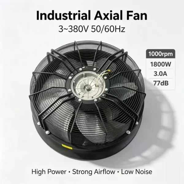 Axial Flow Fan, A3P910-EC188-023, 3-380V - view 5