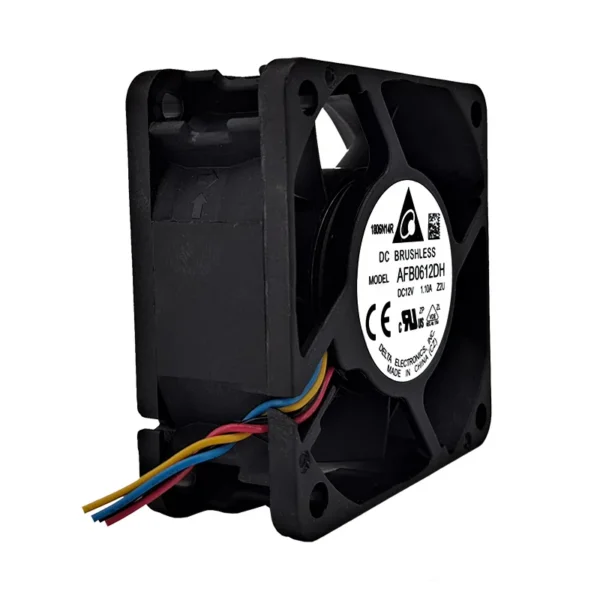 Axial Flow Fan, AFB0612DHZ2U, 12V, 1.1A, 60x60x25.4mm - view 4