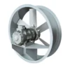 Axial Flow Fan, Aluminum, 220v, Electric