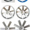 Axial Flow Fan, Aluminum, 220v, Electric - view 6