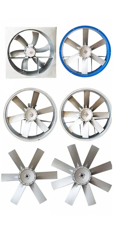 Axial Flow Fan, Aluminum, 220v, Electric - view 6