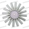 Axial Flow Fan, Aluminum, 380 V, nylon