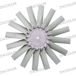 Axial Flow Fan, Aluminum, 380 V, nylon