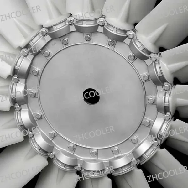 Axial Flow Fan, Aluminum, 380 V, nylon - view 3