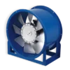 Axial Flow Fan, Aluminum, 500mm, 400mm