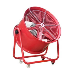 Axial Flow Fan, Aluminum, 600mm, Portable