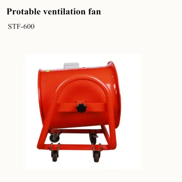 Axial Flow Fan, Aluminum, 600mm, Portable - view 3