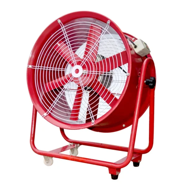 Axial Flow Fan, Aluminum, 600mm, Portable - view 4