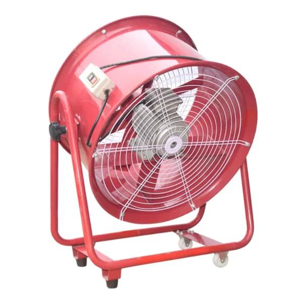 Axial Flow Fan, Aluminum, 600mm, Portable - view 5