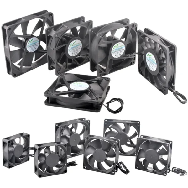 Axial Flow Fan, ANCHAOPU, 40mm-140mm, Brushless, Cast