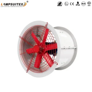 Axial Flow Fan, ATEX, 220V, 380V, 6-Blade