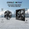 Axial Flow Fan, Brushless, Cast