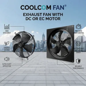 Axial Flow Fan, Brushless, Cast