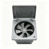 Axial Flow Fan, Cast, Aluminum