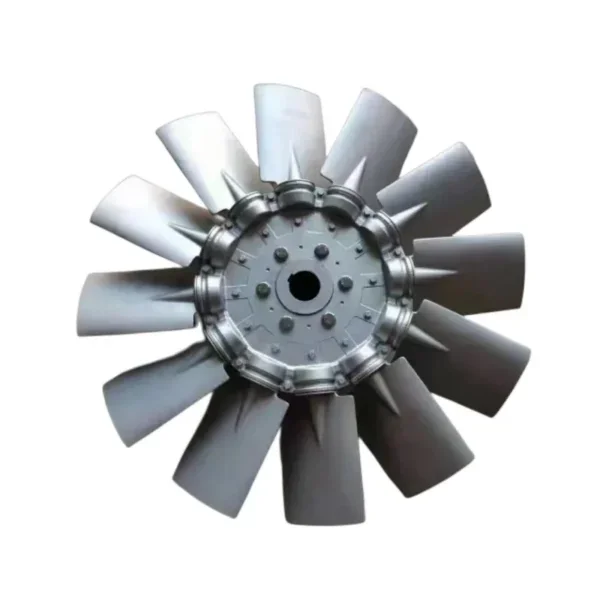 Axial Flow Fan, Cast, Aluminum