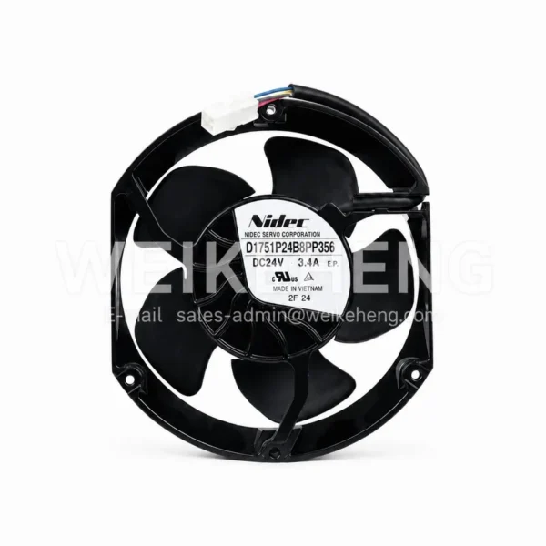 Axial Flow Fan, D1751P24B8PP356, 17251, 24V, 0.4A - view 5