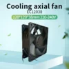 Axial Flow Fan, EC12038, 220V, 110V, Plastic - view 4