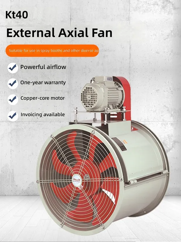 Axial Flow Fan, Explosion-Proof, 220V, electric - view 2