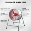 Axial Flow Fan, Explosion-proof, 220V, Electric - view 3