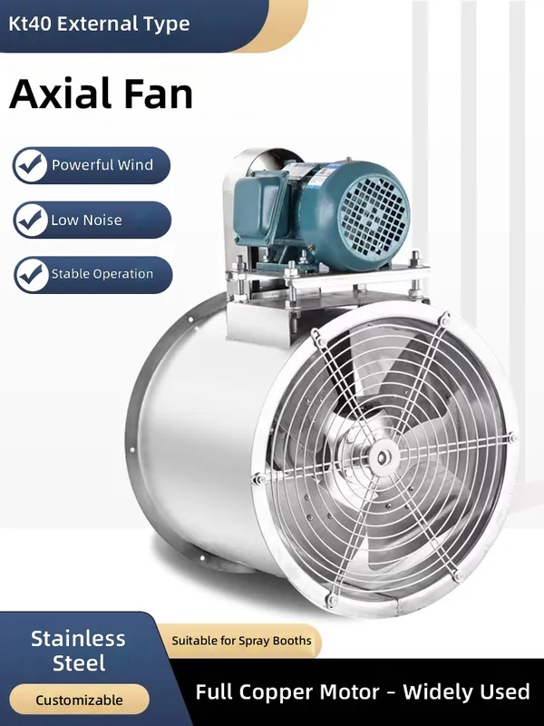 Axial Flow Fan, Explosion-Proof, 220V, electric - view 3