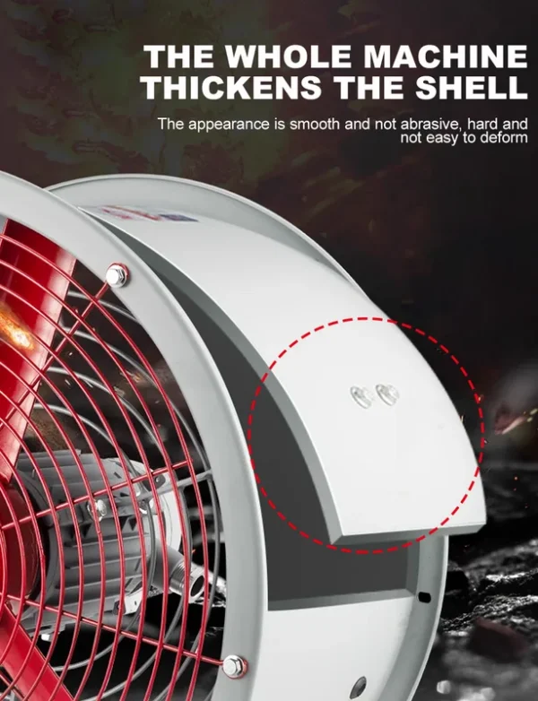 Axial Flow Fan, Explosion-proof, 220V, Electric - view 4