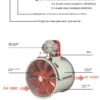 Axial Flow Fan, Explosion-Proof, 220V, electric - view 4
