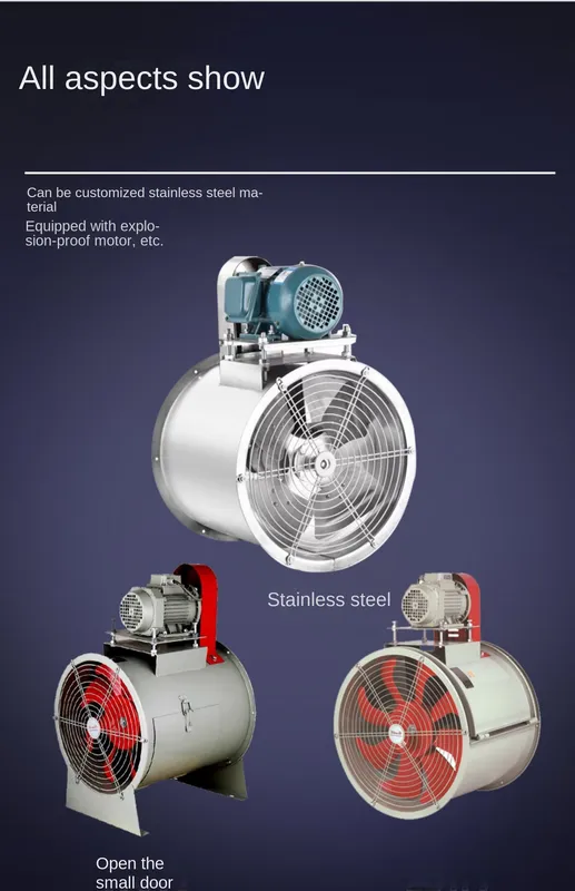Axial Flow Fan, Explosion-Proof, 220V, electric - view 6
