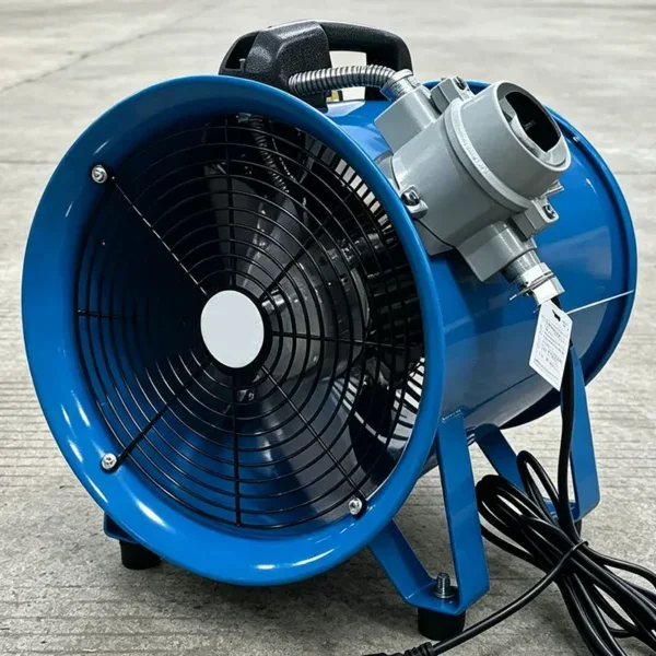 Axial Flow Fan, Explosion-proof, Portable, 220V