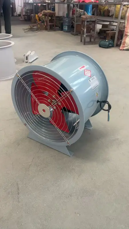Axial Flow Fan, Explosion-Proof, Stainless, Steel - view 3