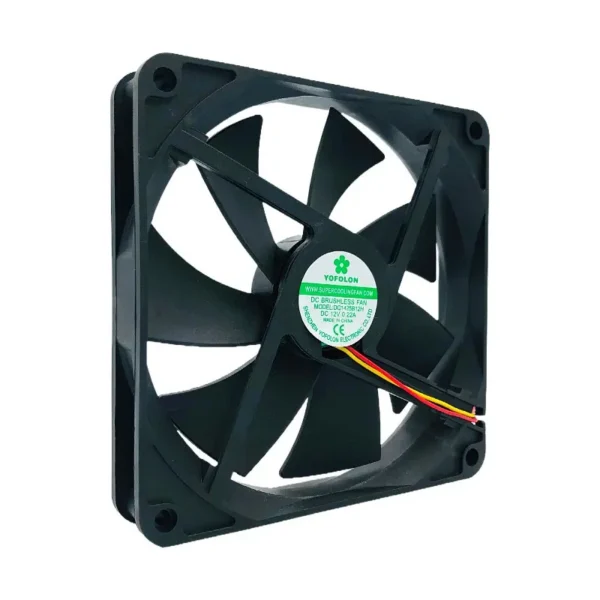 Axial Flow Fan, Factory140mm, Brushless, 14025, 12V/24V - view 3