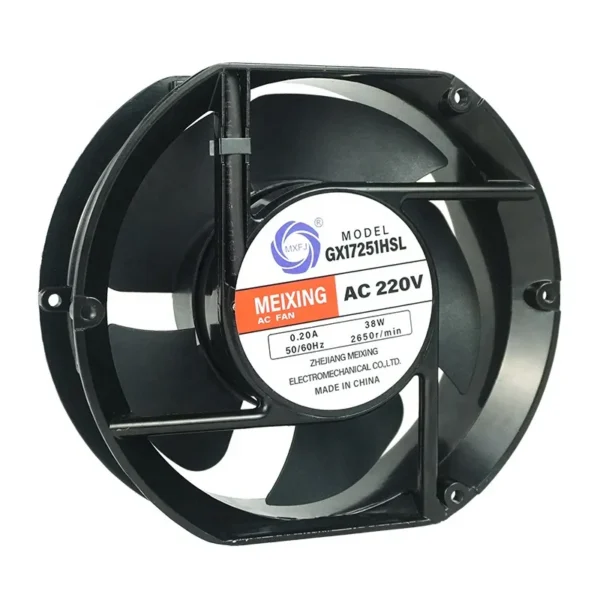 Axial Flow Fan, GX17251HSL, 172x150x51mm, 220VAC, 2650RPM