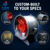 Axial Flow Fan, HTF, 380V - view 2