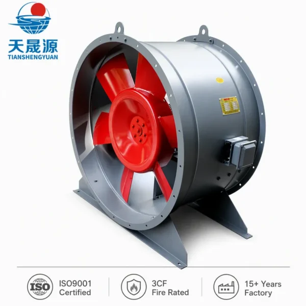Axial Flow Fan, HTF, 380V - view 5