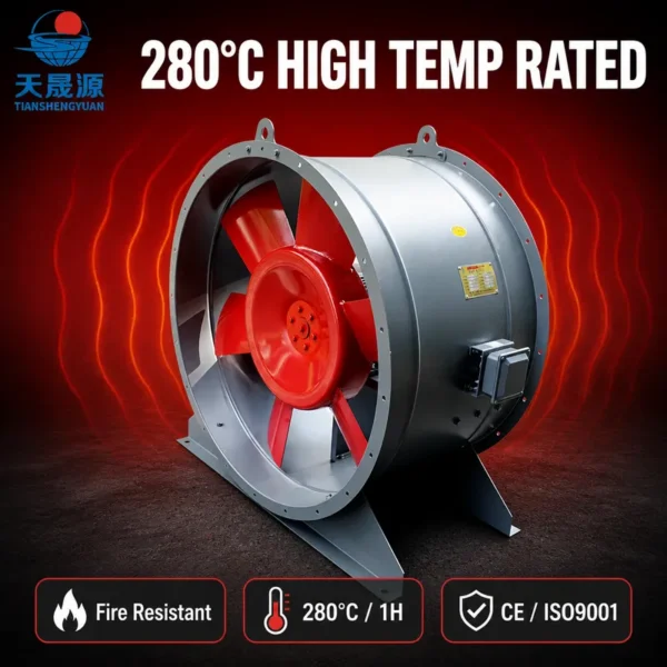 Axial Flow Fan, HTF, ISO - view 4
