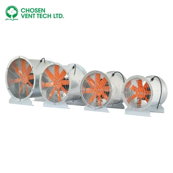Axial Flow Fan, HVAC, 110~420 V, Aluminum Alloy - view 4