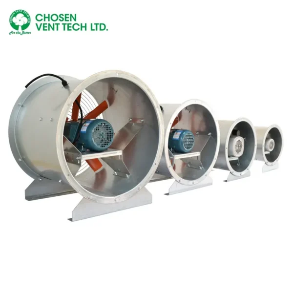 Axial Flow Fan, HVAC, 110~420 V, Aluminum Alloy - view 6