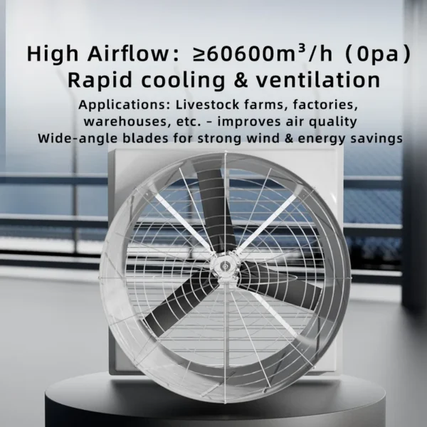 Axial Flow Fan, IP66, 380V, 2.2KW - view 4