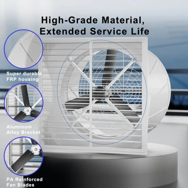Axial Flow Fan, IP66, 380V, 2.2KW - view 5
