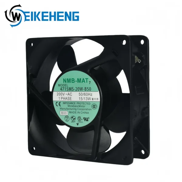 Axial Flow Fan, NMB, 4715MS-20W-B50, 200V, 12038 - view 5