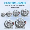 Axial Flow Fan, NXT-17-No12.5A, 25-2295Pa, Portable - view 4