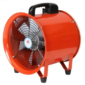 Axial Flow Fan, Portable, 250W, 3500cfm, 8inch