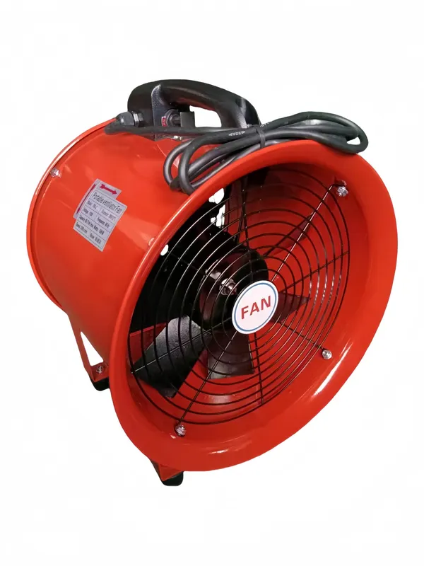 Axial Flow Fan, Portable, 250W, 3500cfm, 8inch - view 3