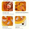 Axial Flow Fan, Portable, 6-Inch - view 2