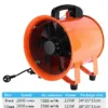 Axial Flow Fan, Portable, 6-Inch - view 5