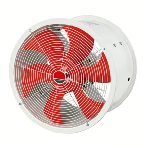 Axial Flow Fan, Portable, Cast, 110v, Duct Fan, Cast Iron