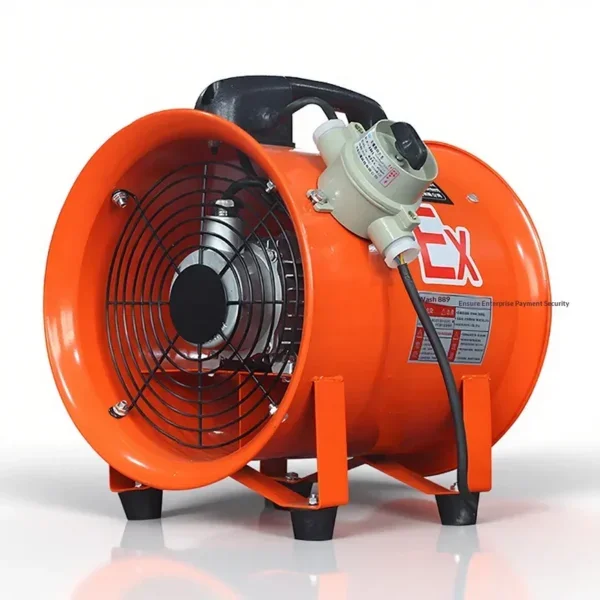 Axial Flow Fan, Portable, Explosion-Proof, Cast, 380V/220V