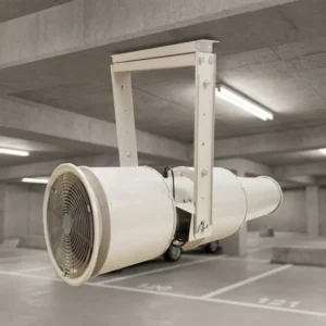 Axial Flow Fan, Roof, 380 V, Electric