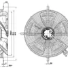 Axial Flow Fan, S3G400-LC22-51, IP54, Waterproof - view 3