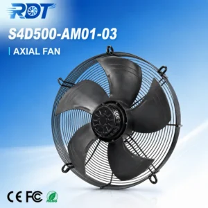 Axial Flow Fan, S4D500-AM03-01, 400V, 720W, 1.41A