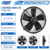 Axial Flow Fan, S4D500-AM03-01, 400V, 720W, 1.41A - view 2